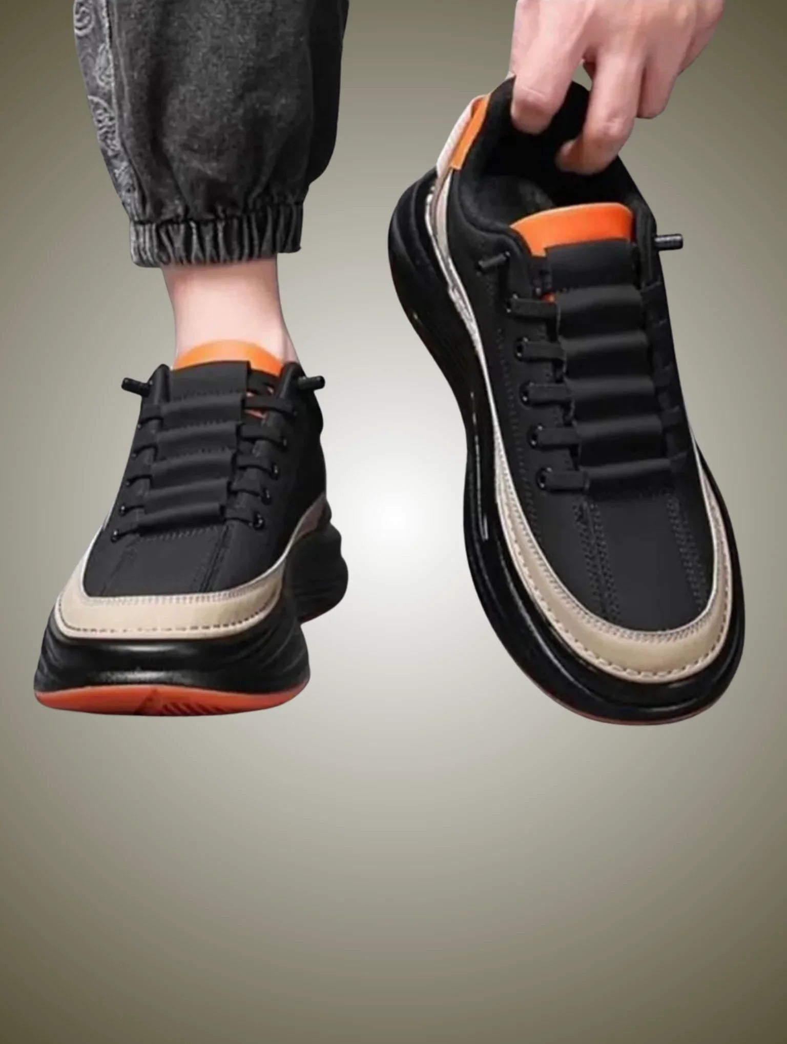 StrideCore™ MaxRunner – Men’s Lightweight Breathable Running Shoes