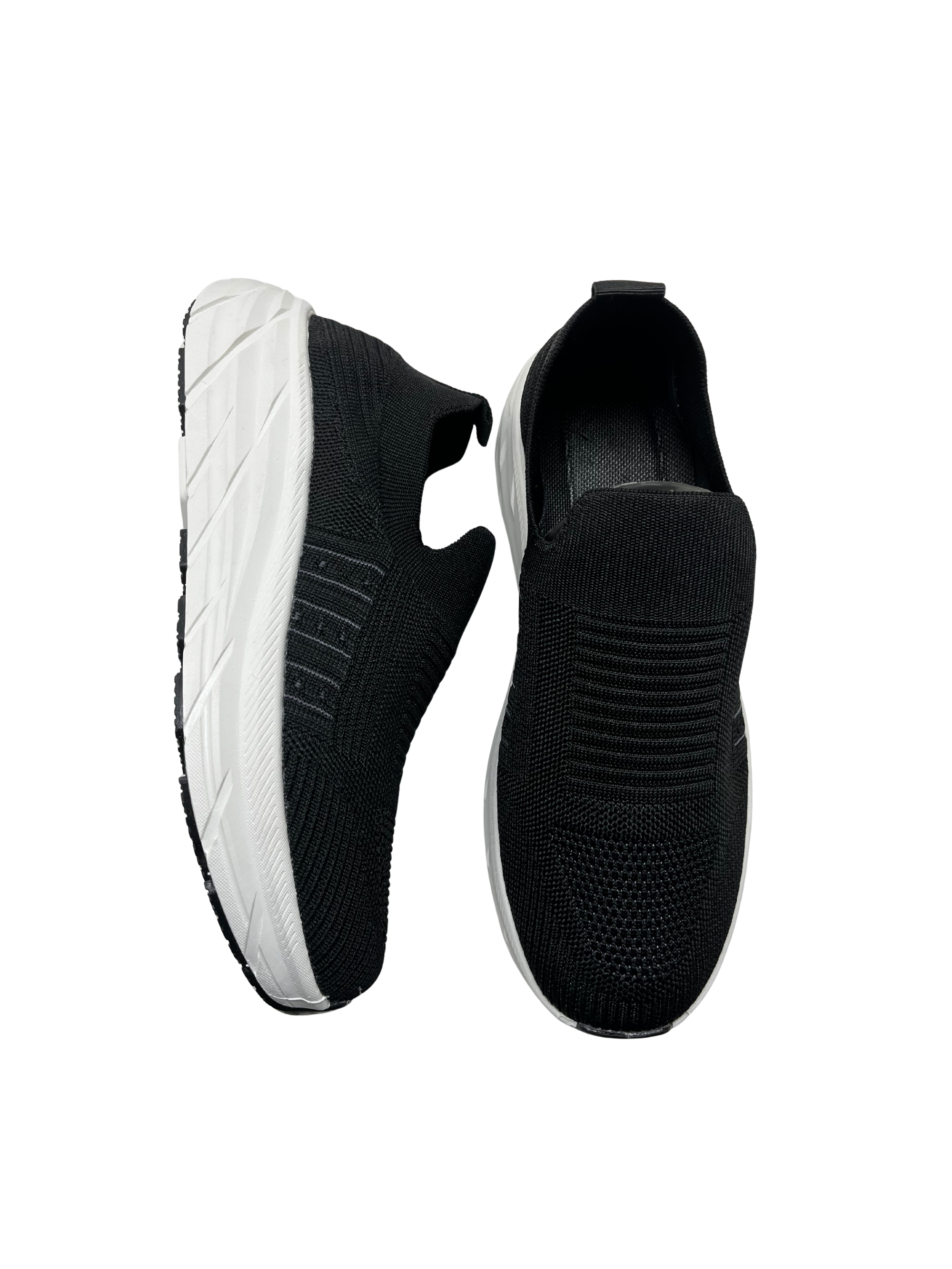 Men’s Casual Walking Sneakers – Breathable Knit Upper