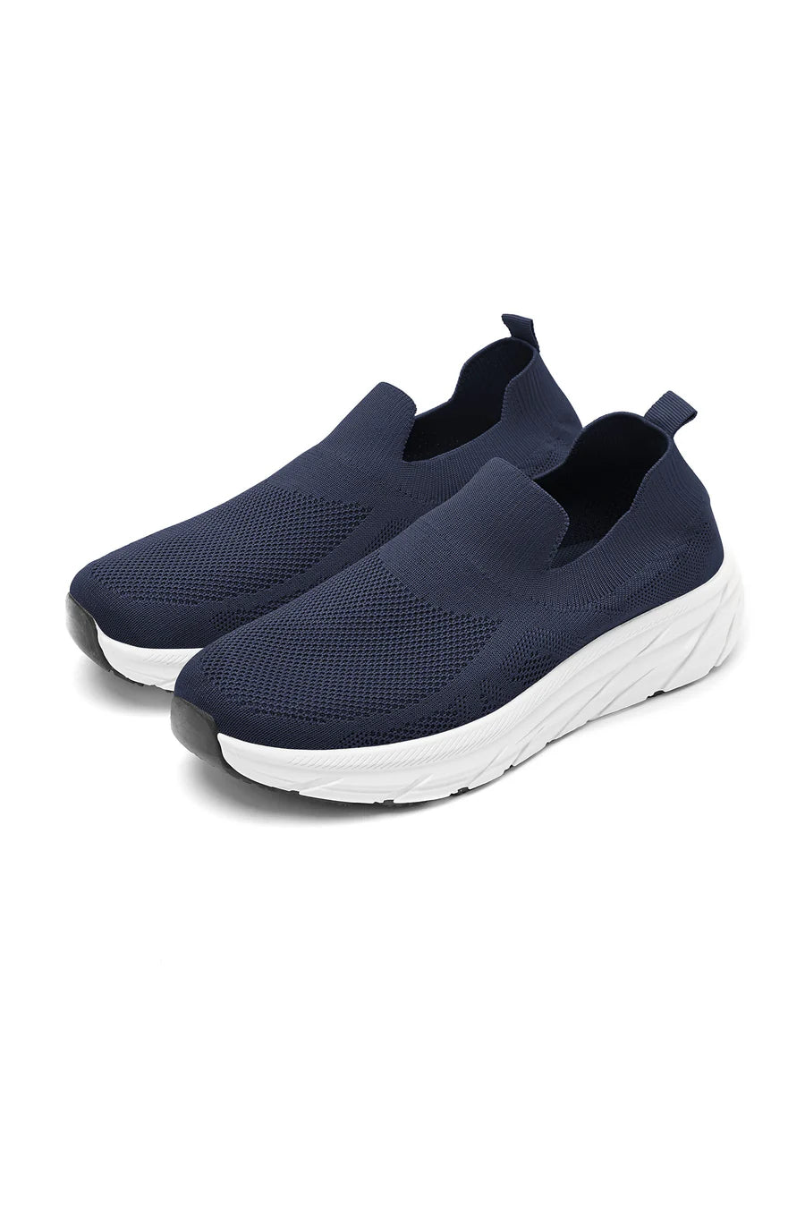 Men’s Casual Walking Sneakers – Breathable Knit Upper